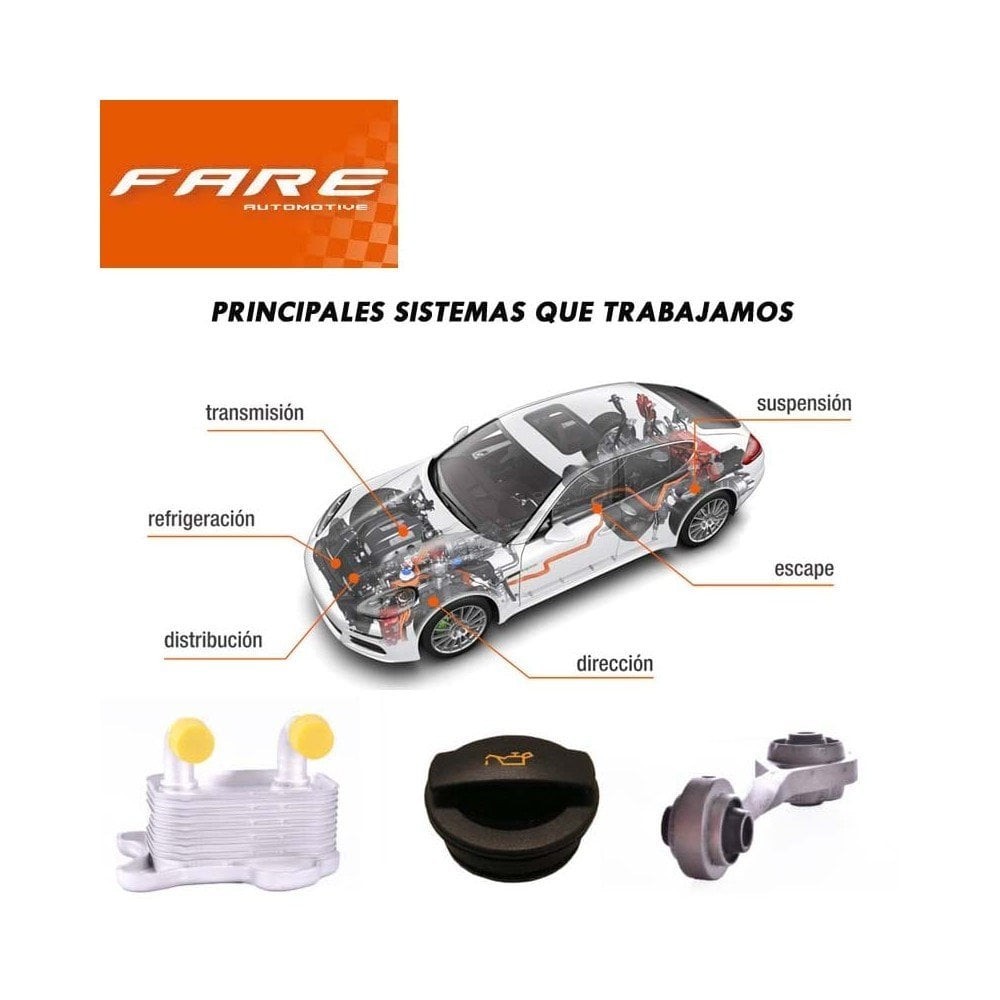 Tope Susp. Ford Focus 98'-04' Fare 14625