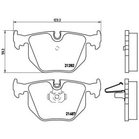 Pastillas Brembo P 06 020 Todoparatucoche