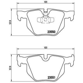 Pastillas Brembo P 06 039 -...