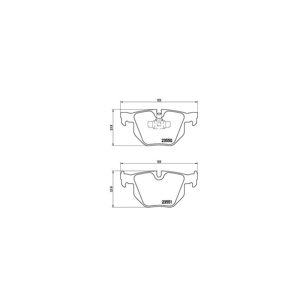 Pastillas Brembo P 06 039 Todoparatucoche