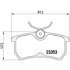 Pastillas Brembo P 24 047 Todoparatucoche