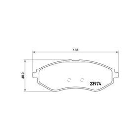 Pastillas Brembo P 24 048 Todoparatucoche