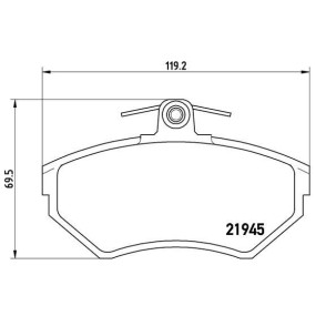 Pastillas Brembo P 85 032 Todoparatucoche