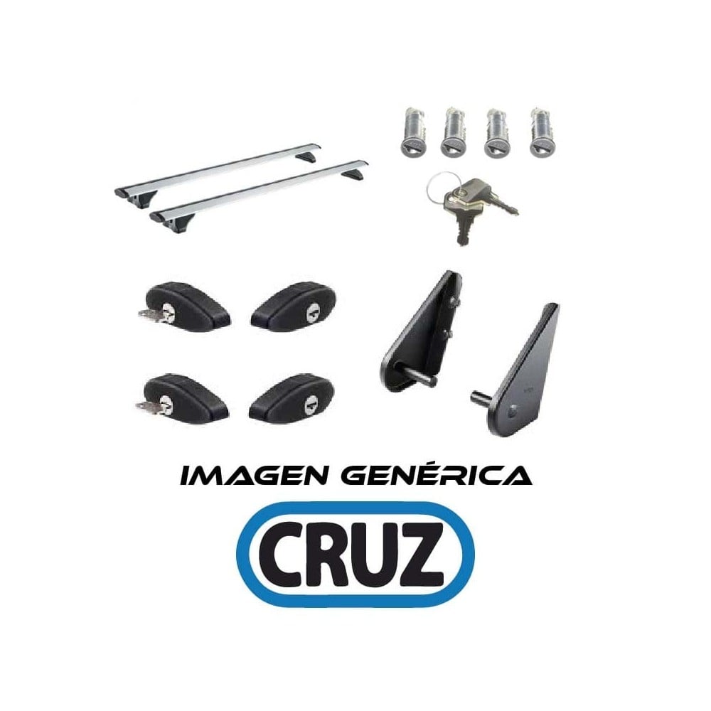 Cruzber Juego Soportes Seat Inca