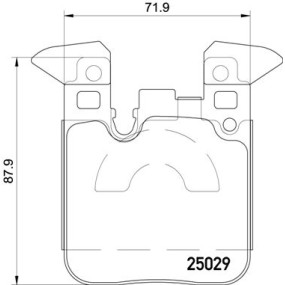 Pastillas de Freno Brembo P06087